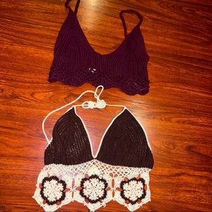 Set of Crochet Tops